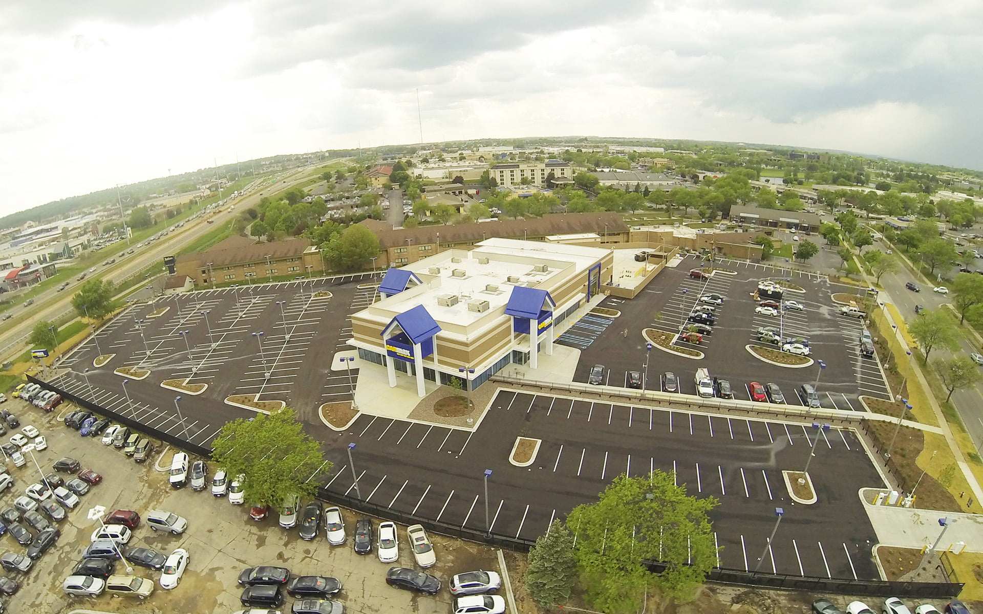 Carmax Aerial - May - From East-1