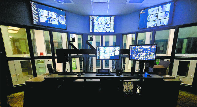A look inside the finished county jail addition