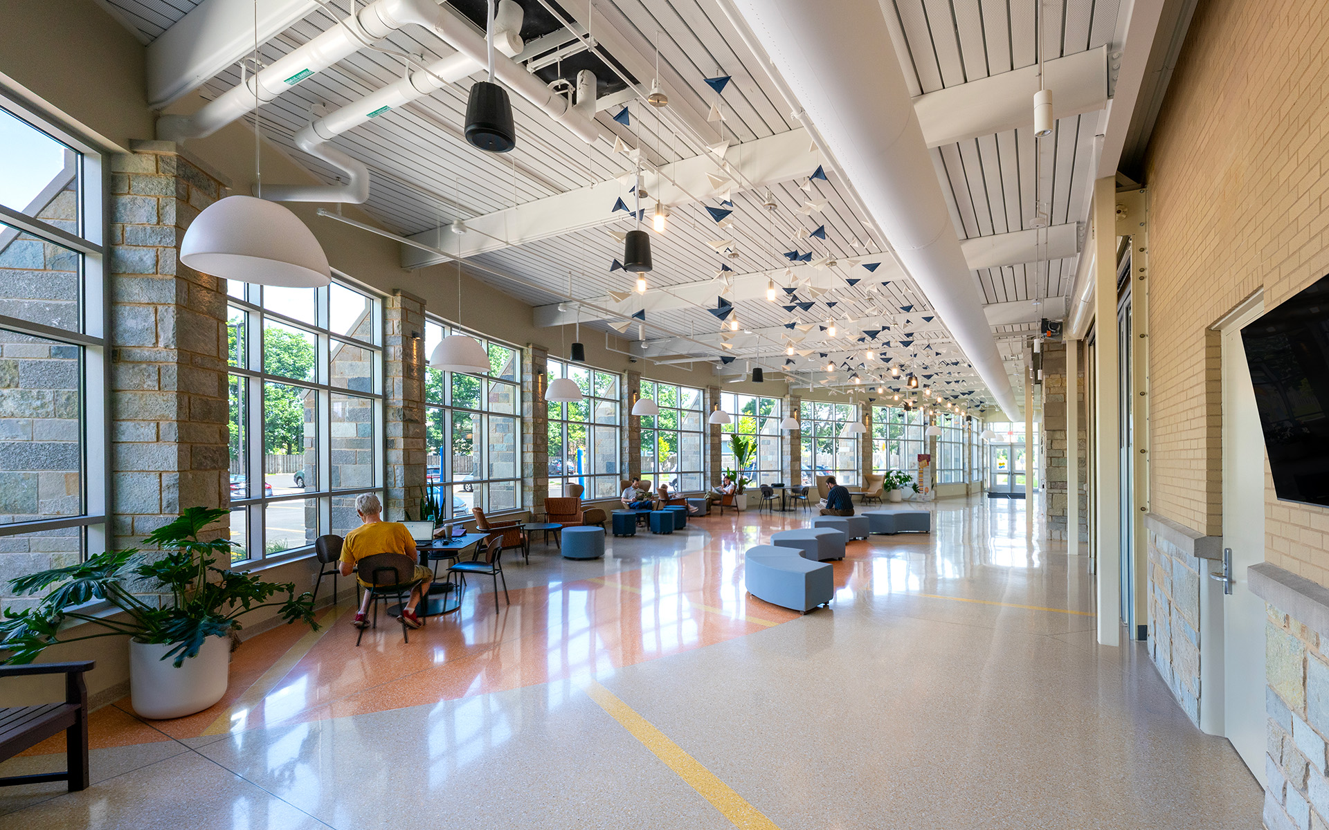 SunPrairiePublicLibraryAtrium