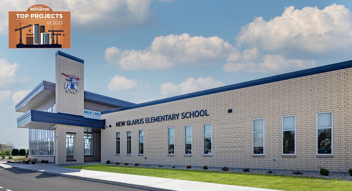 E_New Glarus ES_Entry Canopy + Tower_BF Top Projects